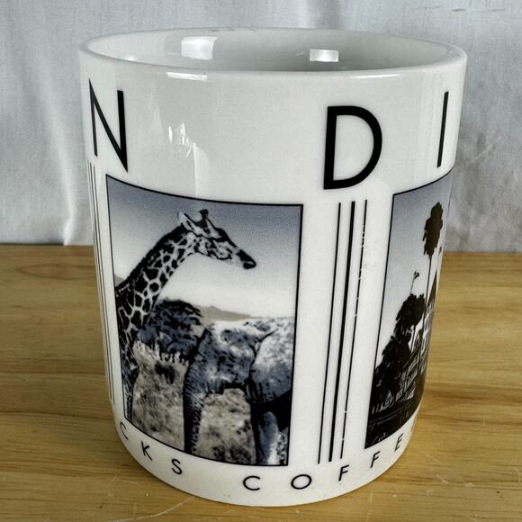 Starbucks San Diego City Scenes Series 2003 Black White Photos Landmarks Mug Cup - Picture 4 of 10
